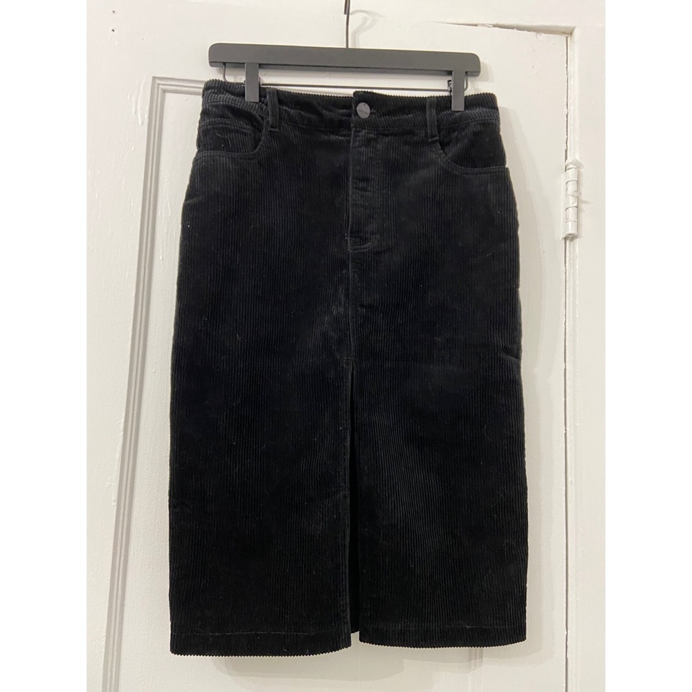 Forever 21 Black Corduroy Skirt